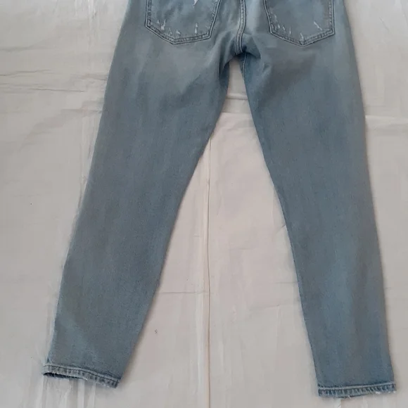 AGOLDE  distressed blue jeans size 26 - Picture 14 of 16